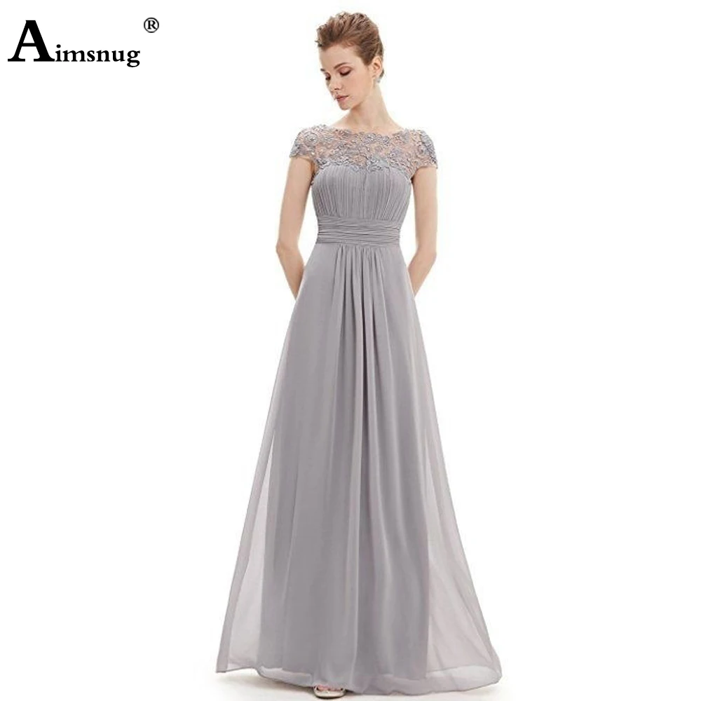 Women Elegant Long Maxi Dress Sleeveless Round Neck Party Wedding Dresses 2022 European Style Vintage Spliced Lace Chiffon Dress