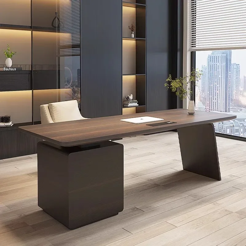 

Designer Storage Office Desk Desktop Asthetic Modern Study Office Desk Organizer Height Wooden Mesa Plegable Furniture