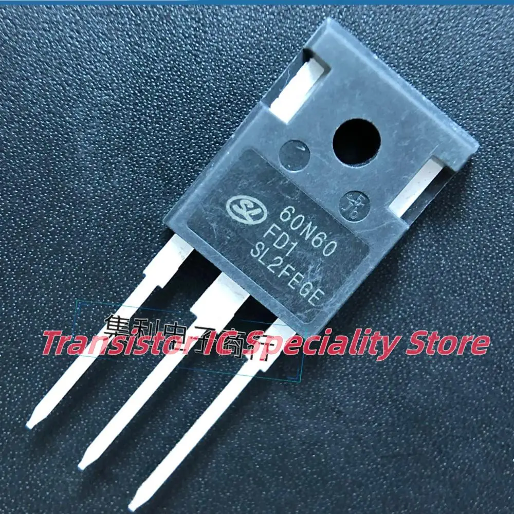 5PCS-10PCS  60N60FD1 SGT60N60FD1PN  IGBT TO-247 60A/600V Imported  Original  Best Quality