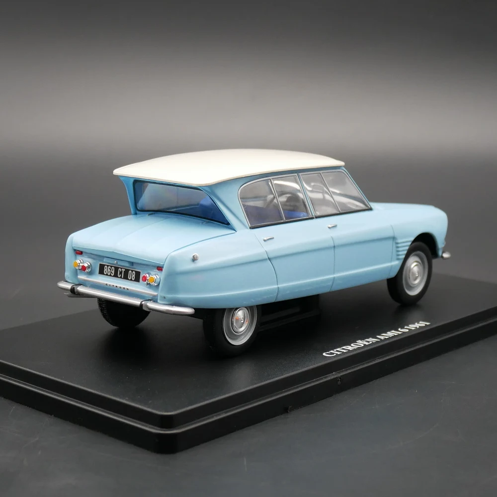 IXO 1:24 Citroen AMI 6 1961 Diecast Car Model Metal Toy Vehicle