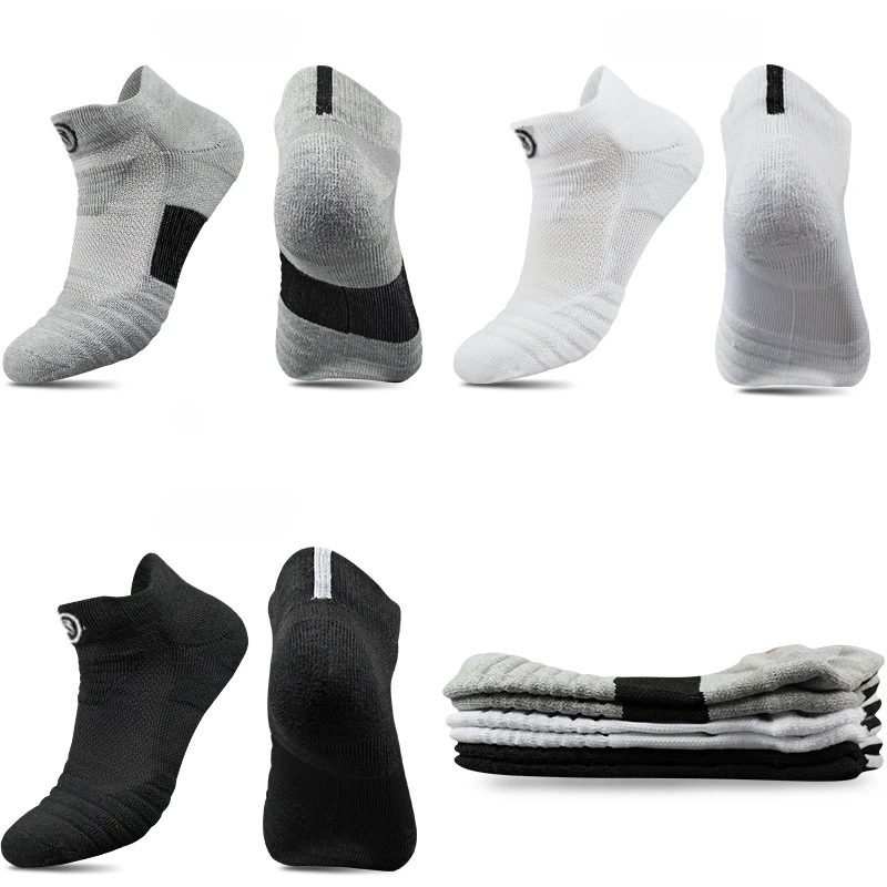 Anti-slip Football Socks Men Women Cotton Sock Short Long Tube Soccer Basketball Sport Socks Breathable Deodorous Socks 39-45