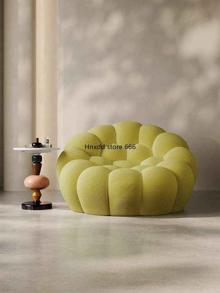 Bubble lazy living room size apartment football special-shaped creative fabric sofa