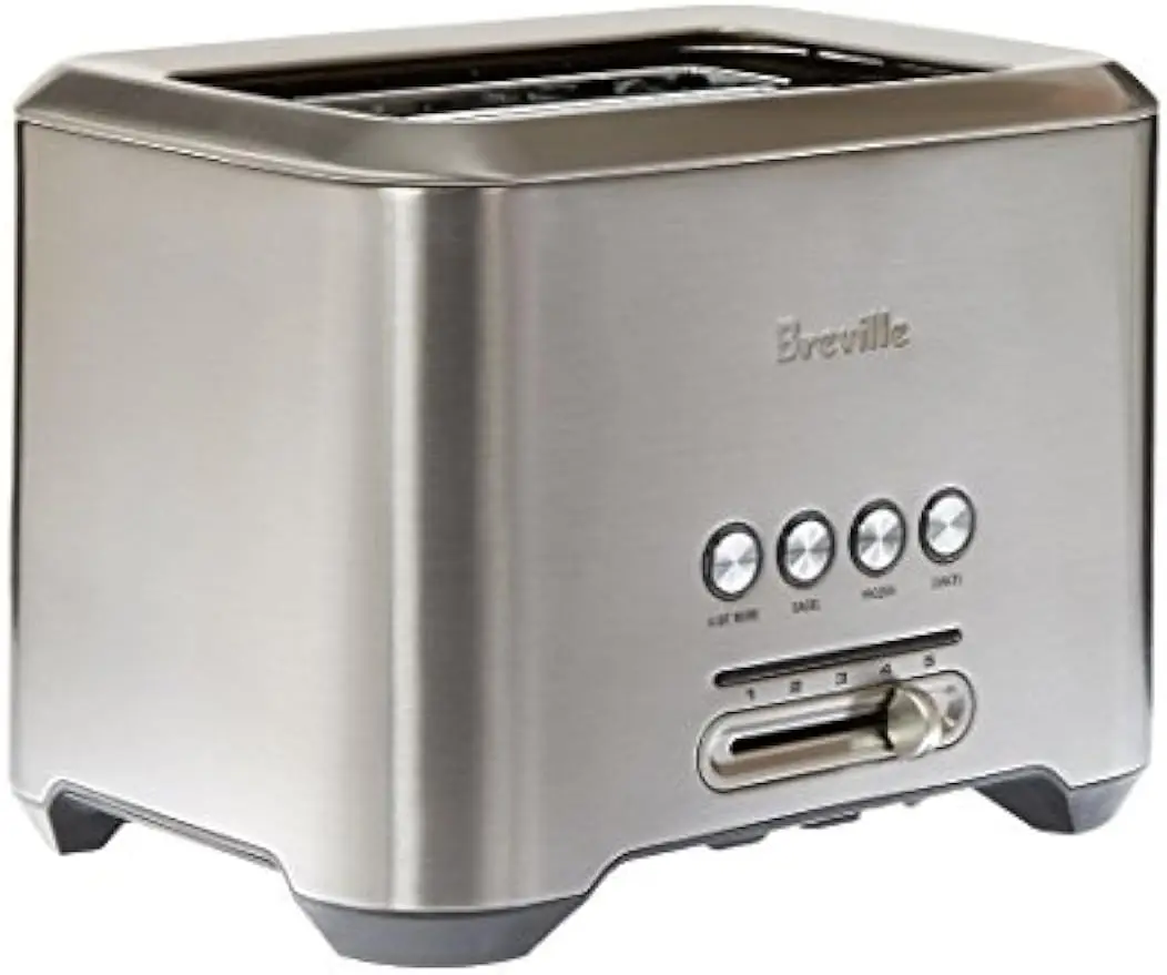 Bit More 4-Slice Toaster, Brushed Stainless Steel, BTA730XL