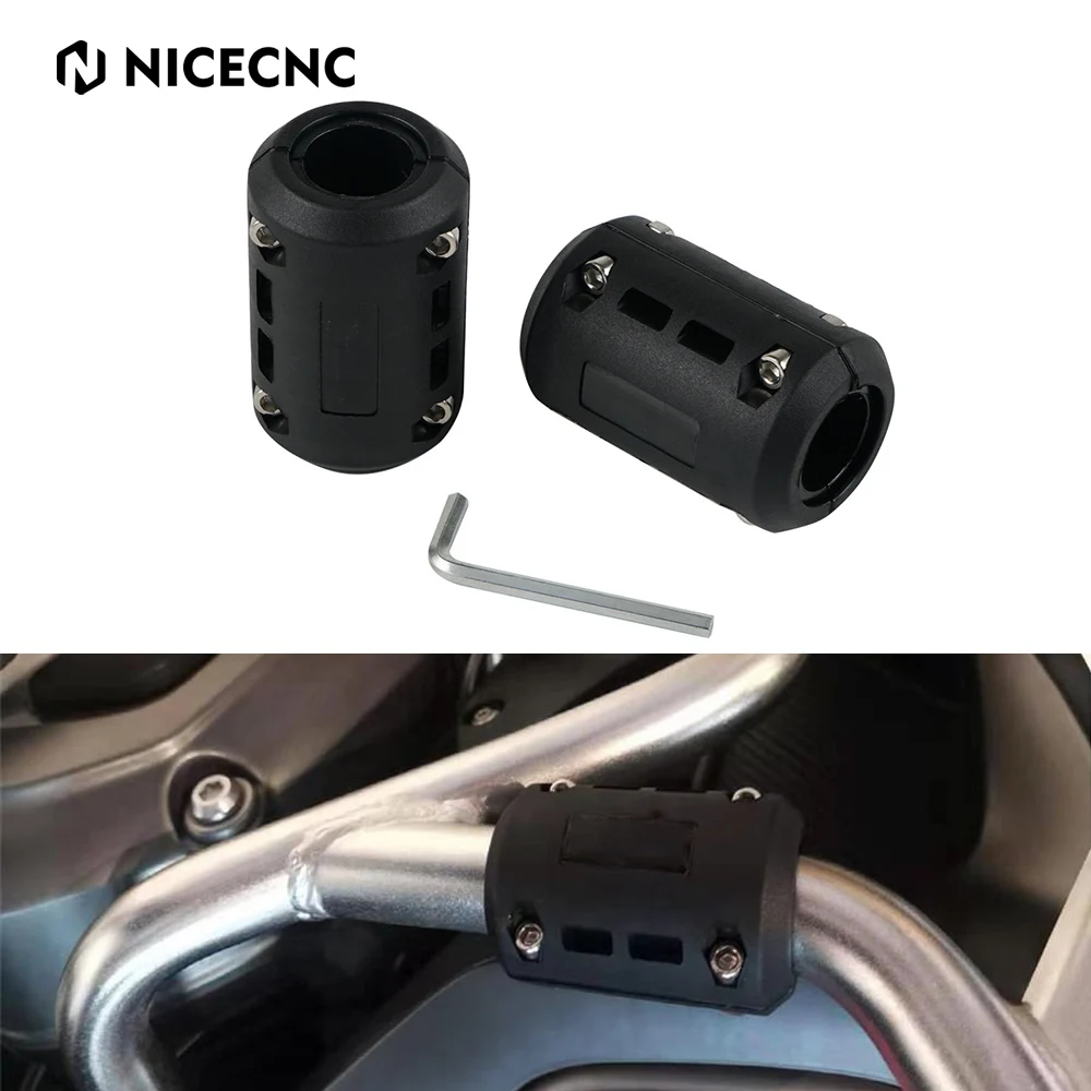 22/25/28mm Bumper Guard Blokken Motor Crash Bar Guard Slider Voor KTM DUKE 125 200 250 390 690 1050/990/950 1290 Super DUKE Adv - afbeelding 2
