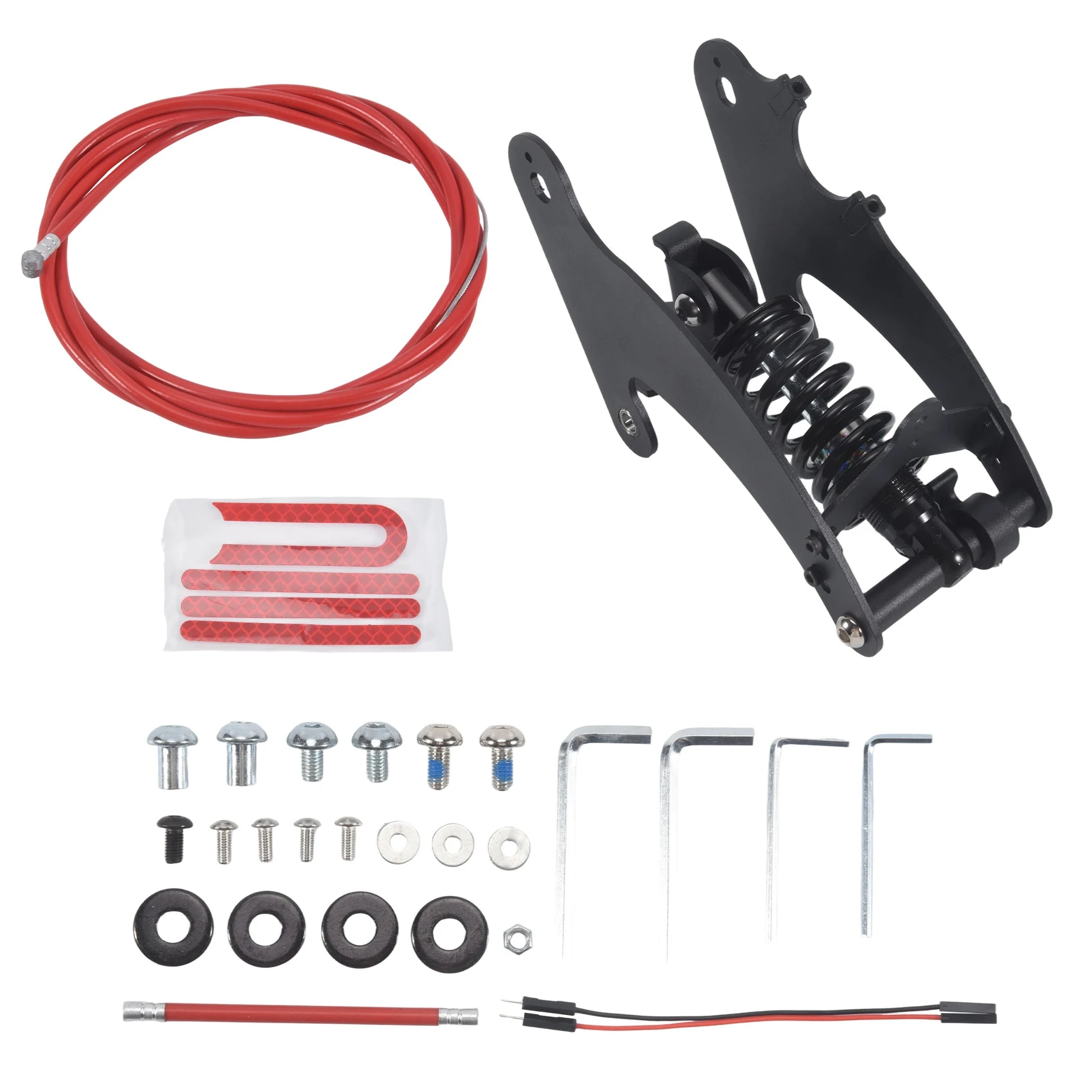 

Комплект задней подвески для электросамоката Xiaomi M365/1S, амортизатор задней подвески, замена амортизатора