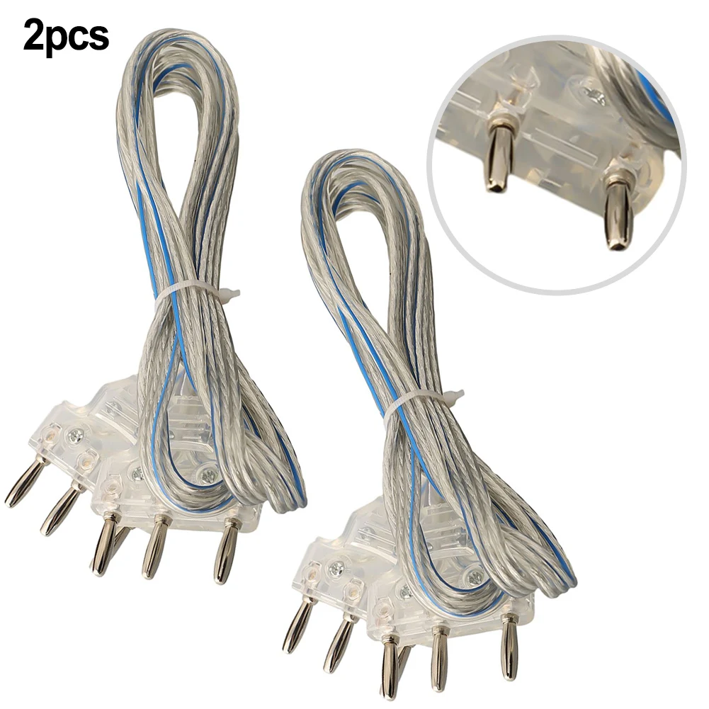 2Pcs Sport Fencing Body Cords For Foil Epee Body Cords 50cm Mask Cords Wire Fencing Hand Line Clamp Equipment Sports Accessories
