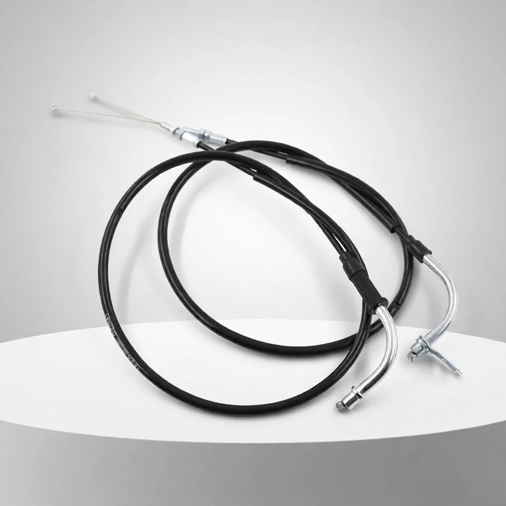 Motorcycle Accessories Pull & Return Throttle  Cable Wires For Suzuki LIXIL GW250 GW250S GW250F 2014-2017 DL250 GSX250R