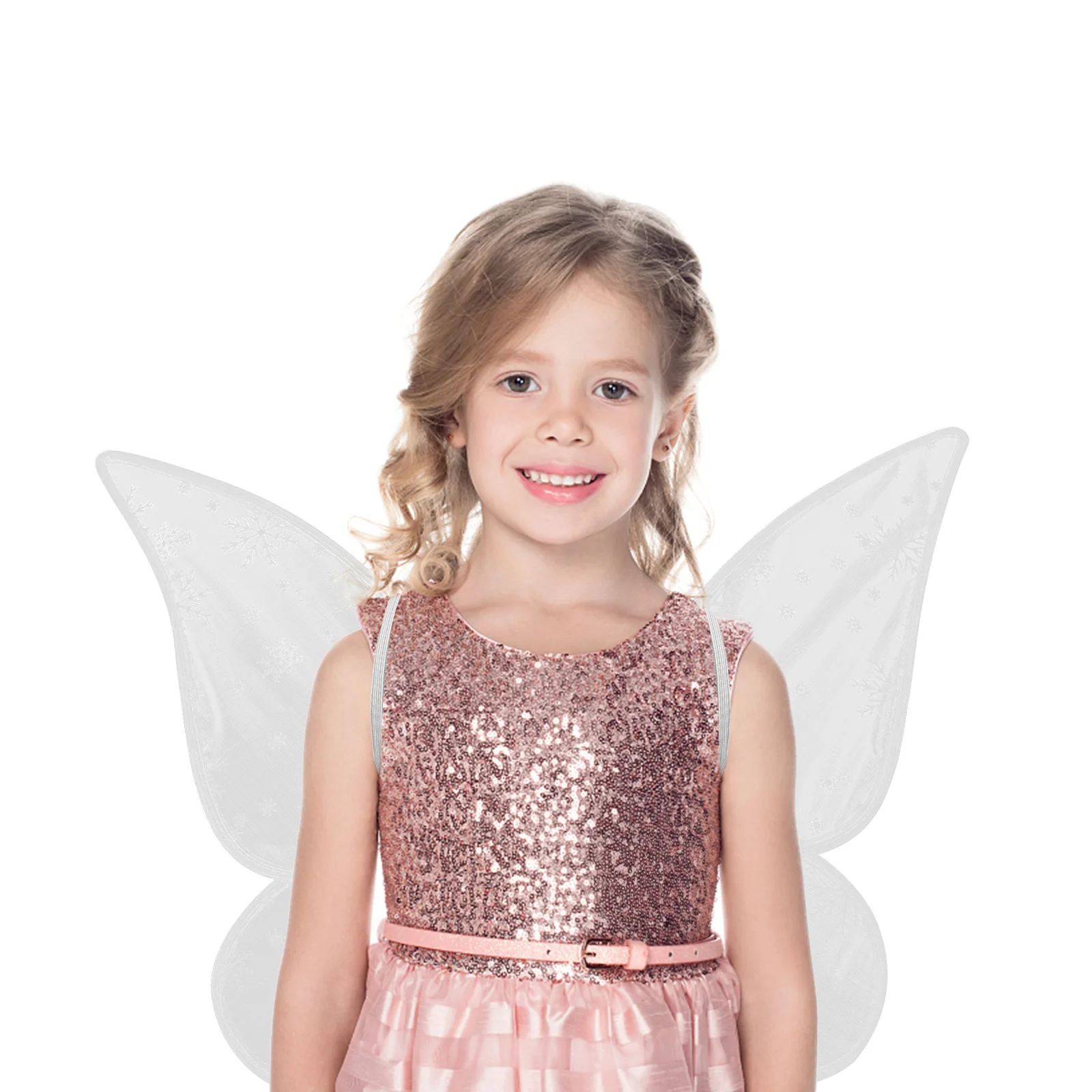 Fairy Snowflake Butterflies Wing Premium Quality Girl Costume Dress Up Party Role Play Photo Prop Attractive Stage Performance