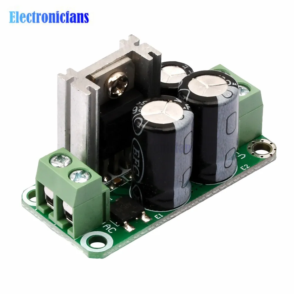 AC to DC Step Down Buck Converter AC 24V to DC 5-18V Voltage Regulator Board 1A Adjustable Volt Power Supply Module