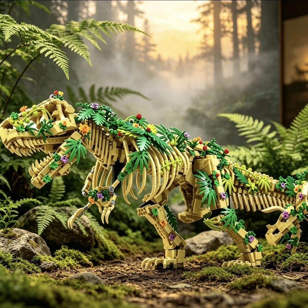 The new 3145Pcs Prehistoric Dinosaur Fossil Assembly Home Decoration Set is perfect for gifting during holidays and birthdays.