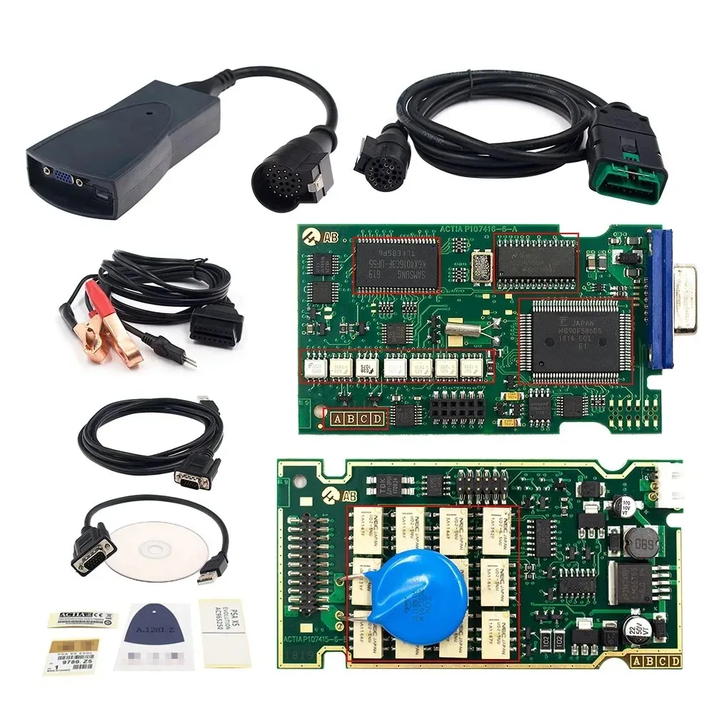 Диагностический инструмент Lexia 3 Diagbox V9.200 Full Chip 921815C Golden Edge для PSA XS Evolution 7.83 PP2000 Lexia3 для Citroen и Peugeot