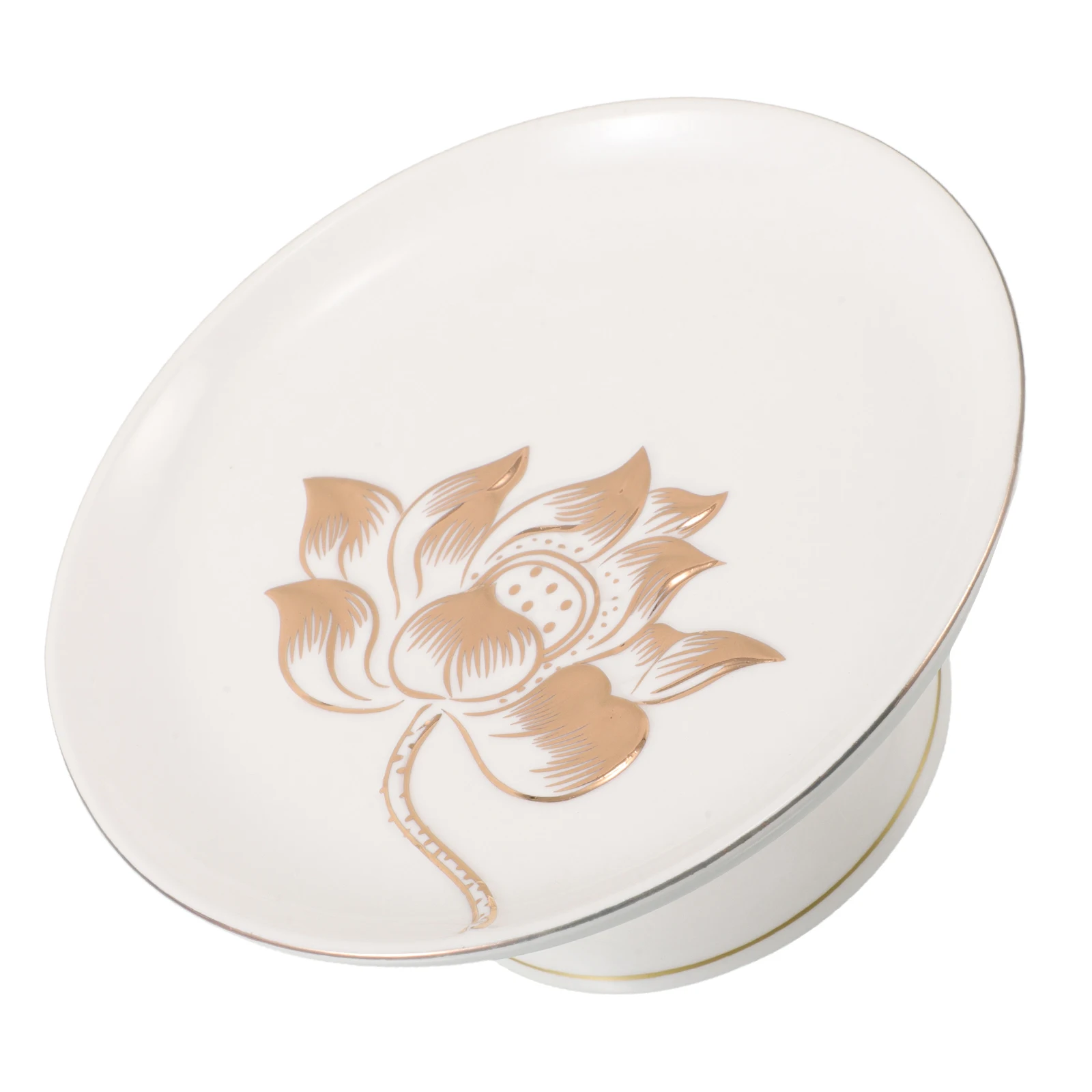 

Fruit Dish Decorative Ceramic Bowl Plate Decorate Dinner Table Bread Serving Tray