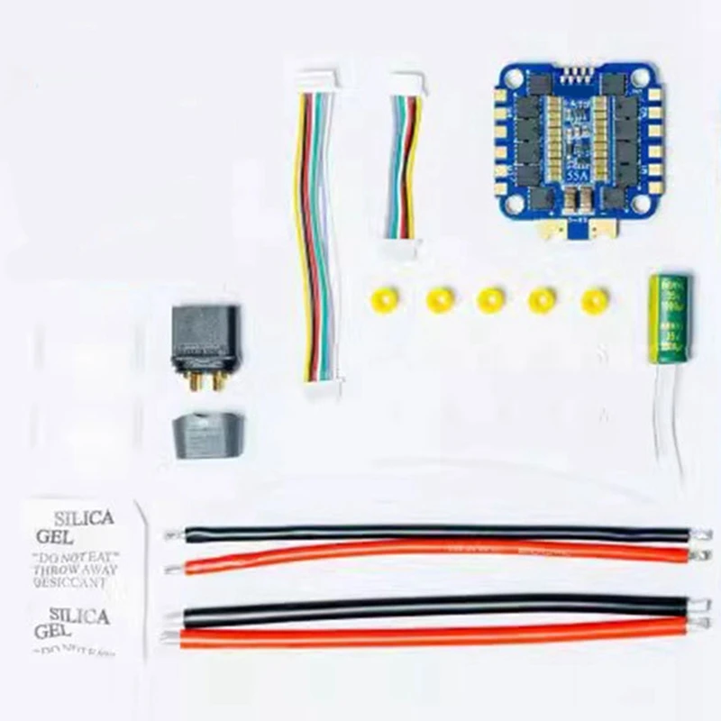 Per BAYCKRC FPV ESC AM32 55A 3-6S 4 in1 ESC per RC FPV Freestyle Racing Drone Quadcopter Drone Parts