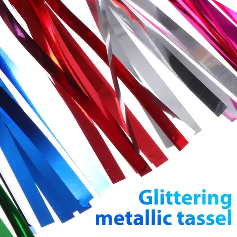 24Pcs Party Blowers Tassel Noise Makers Bright Colors Birthday Holiday Party Supplies Fun Birthday Blowouts, Blowers Noisemakers