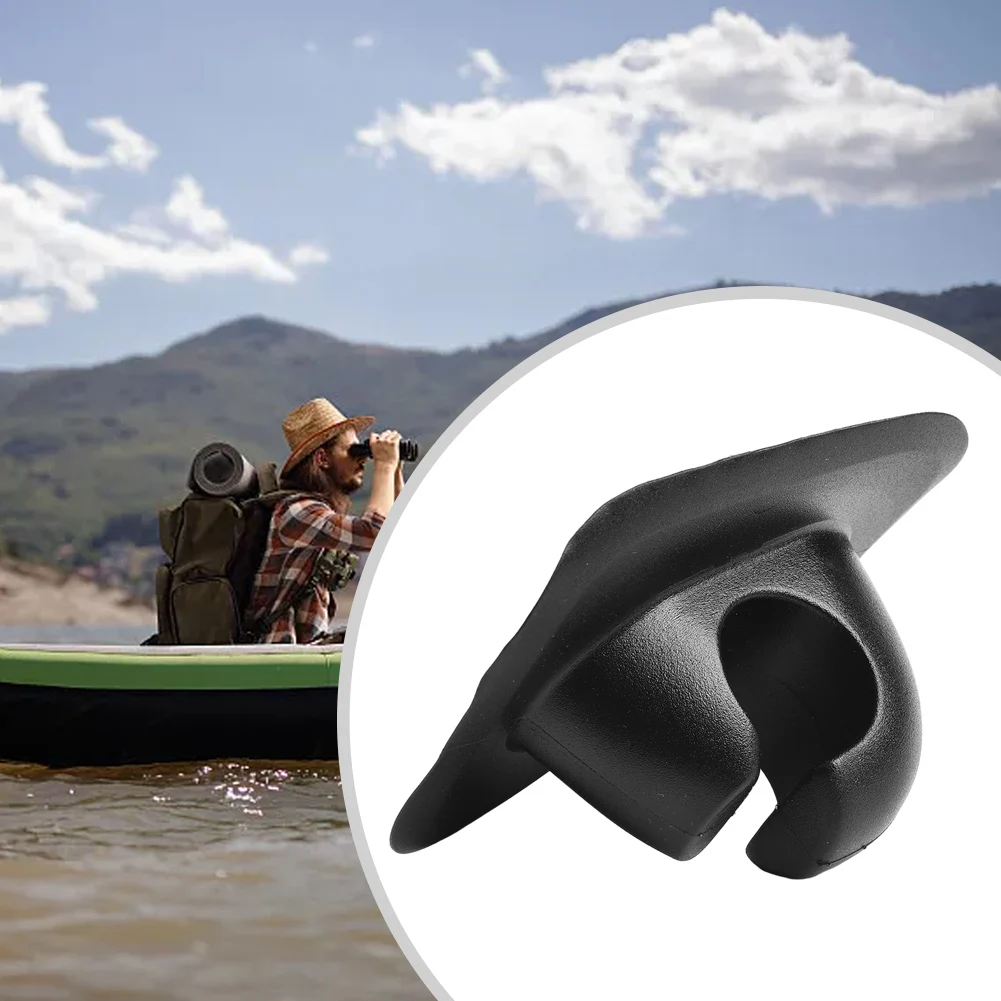 Boat Clips Paddle 11 * 8.3cm / 4.33* 3.27in PVC Paddle Clips Pole Paddle Clips 1pcs Black / Grey Inflatable Boat Hot Sale Newest