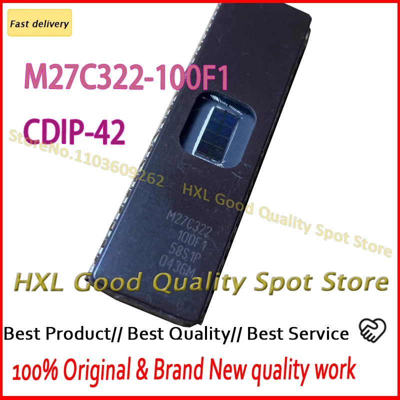 

10PCS/LOT 27C322 M27C322-100F1 M27C322 CDIP-42