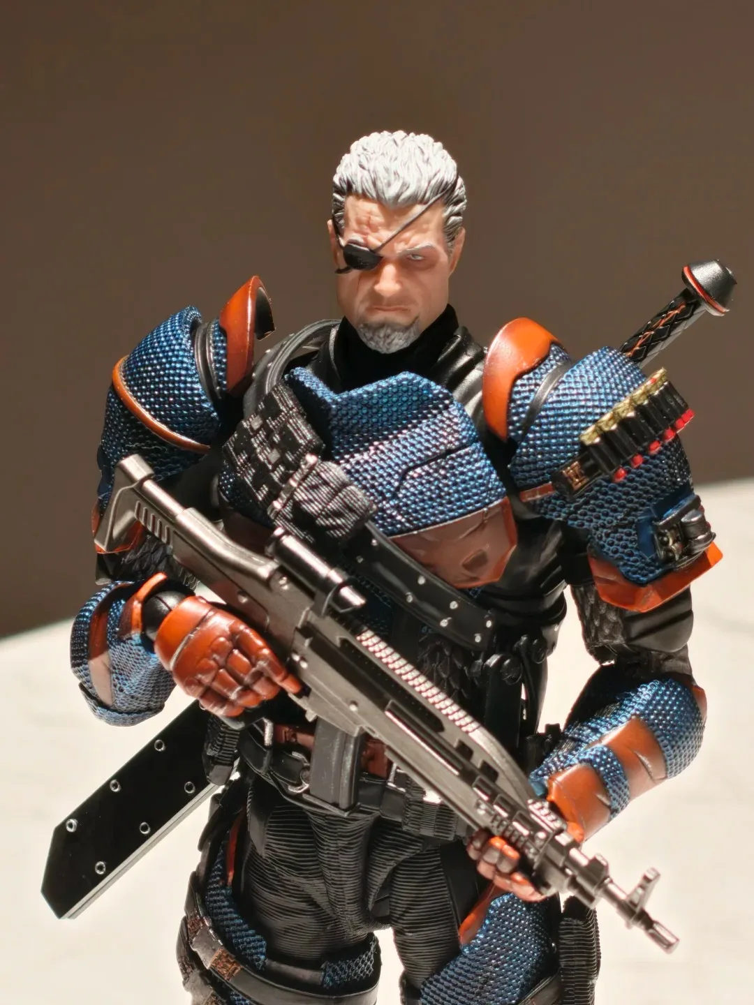 Genuine New Round Field Culture  Batman Funeral Bell Arkham Knight Finished Product Surrounding 1/12 Movable Doll Model In Stock