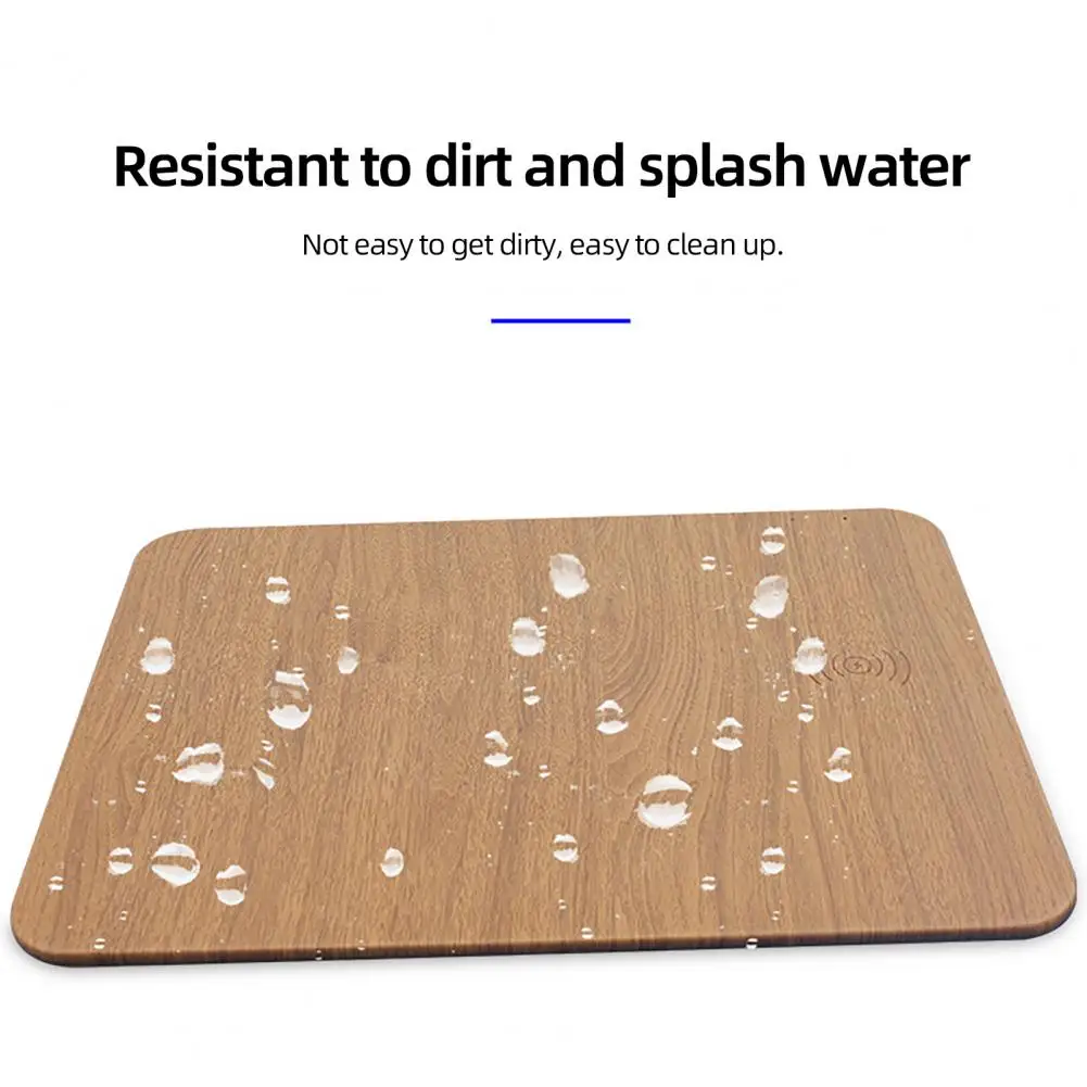 عالية الجودة متعددة الدوائر لينة شاحن لاسلكي ماوس حصيرة تشى متعددة الوظائف شحن لاسلكي لوحة الماوس #2