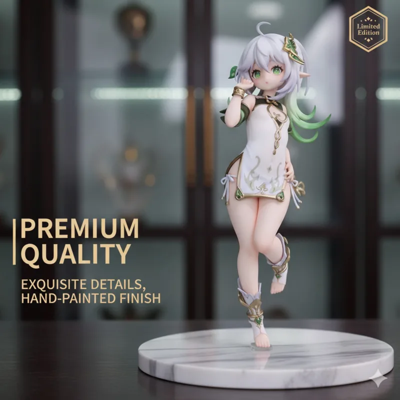 

Nahida 3D Ready Made Genshin Impact Gk White Mold Printing Nahida Game Character Limited Edition Kit Statue Model Figurine Gift