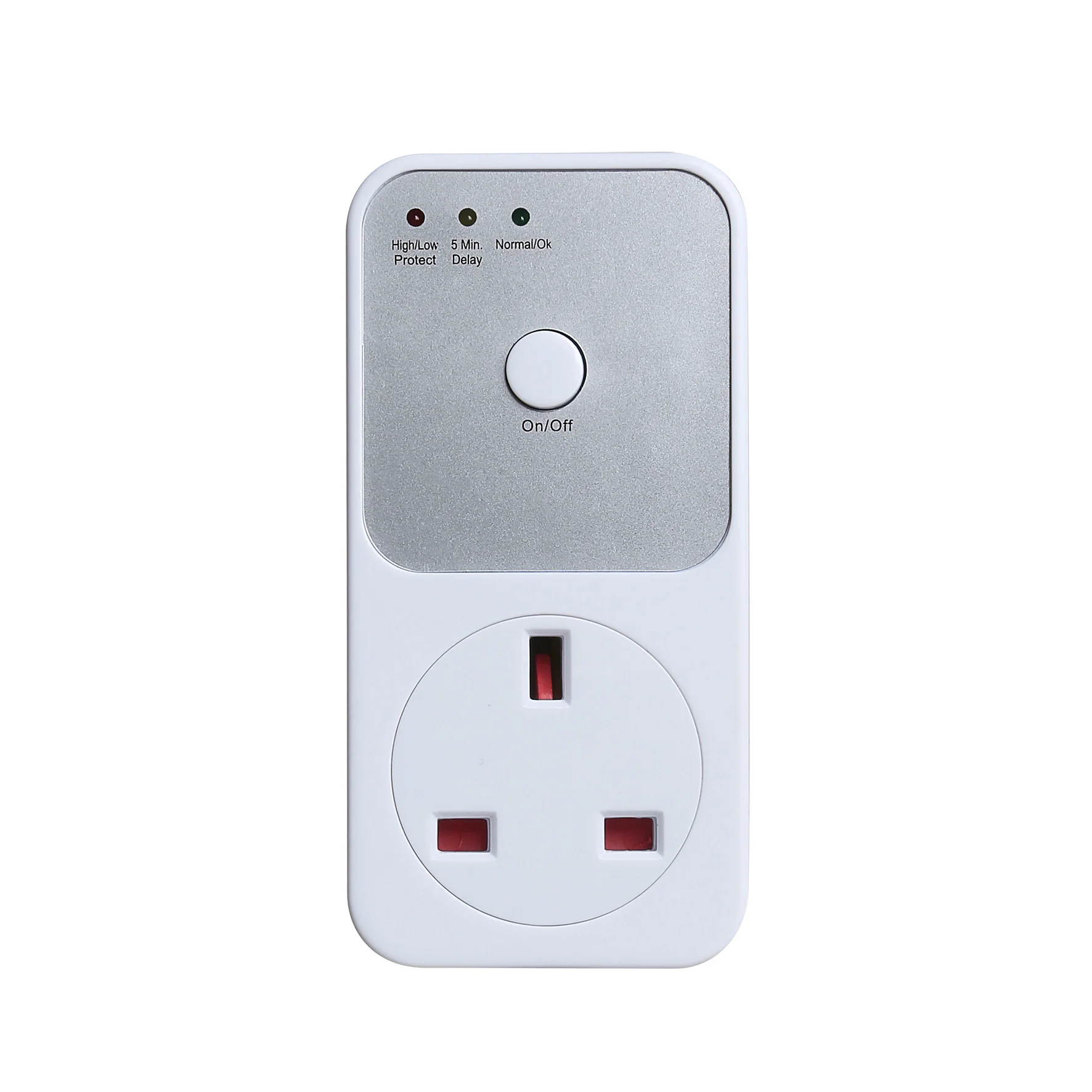 British Standard Undervoltage Protection Socket HLP01 for Refrigerator Kitchen Use High/Low Voltage Protector Mainland China