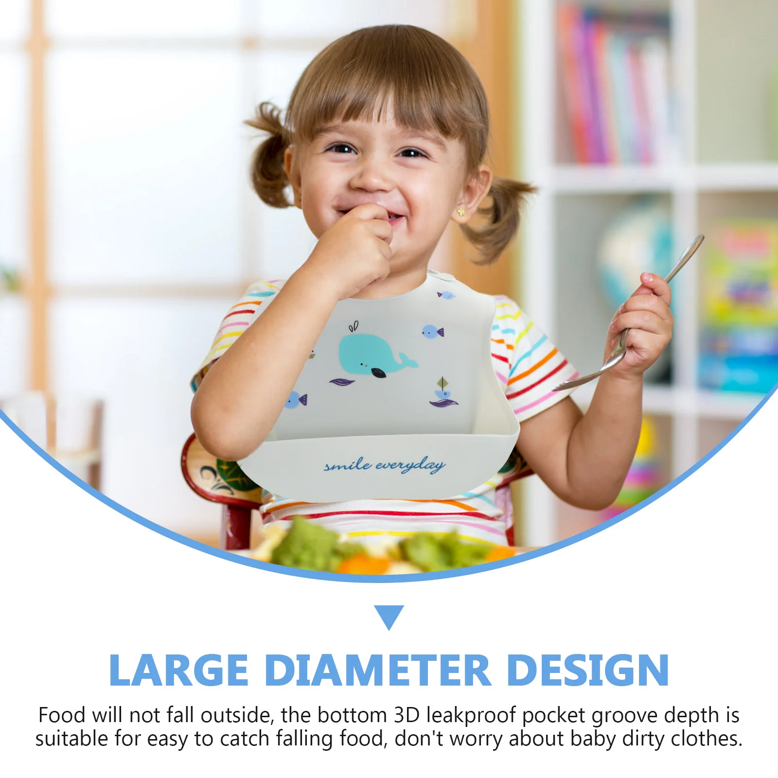 

Нагрудники для пола, водонепроницаемые силиконовые нескользящие конструкции для домашнего кормления, силиконовые нагрудники из высококачественного материала премиум-класса