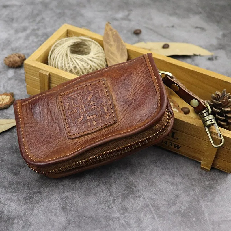 porte-cles-en-cuir-de-vachette-de-premiere-qualite-portefeuille-vintage-pour-hommes-avec-fermeture-eclair-a-suspendre-a-la-ceinture-organisateur-de-cles-multifonctionnel