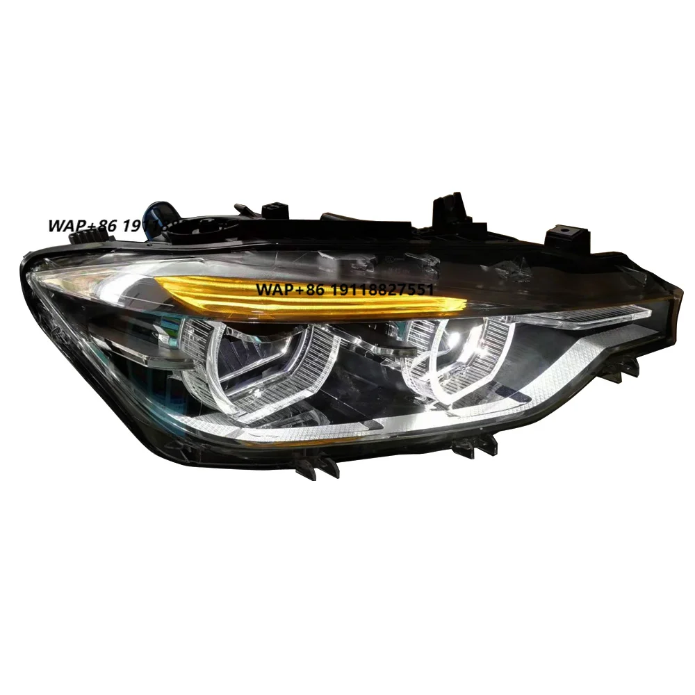 Headlight Led Car for Light Module 3 Series Front F35 Assembly Lamp Full Head Lights Halogen New Oem Driver Auto F30 Headlights