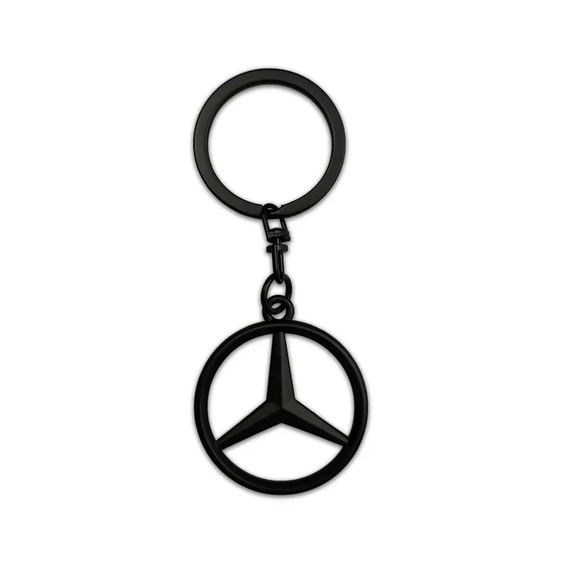 Metal Car Styling Keychain Pendant Key Ring for Mercedes Benz W166 W204 W205 W206 W210 W211 W212 W164 W213 CLA GLE GLB GLC