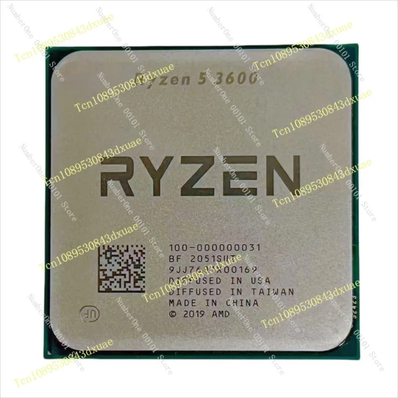 CPU Ryzen AMD R5 3600 6-core 12-thread processor