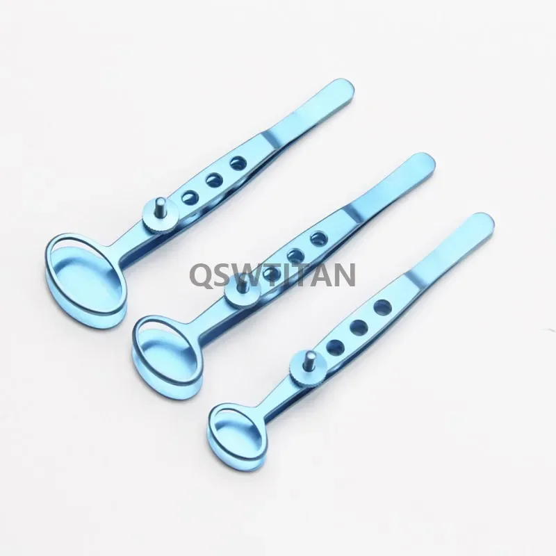 Chalazion Forceps Titanium Stainless Steel Eye Ophthalmic Tweezers Surgical Tools Instrument
