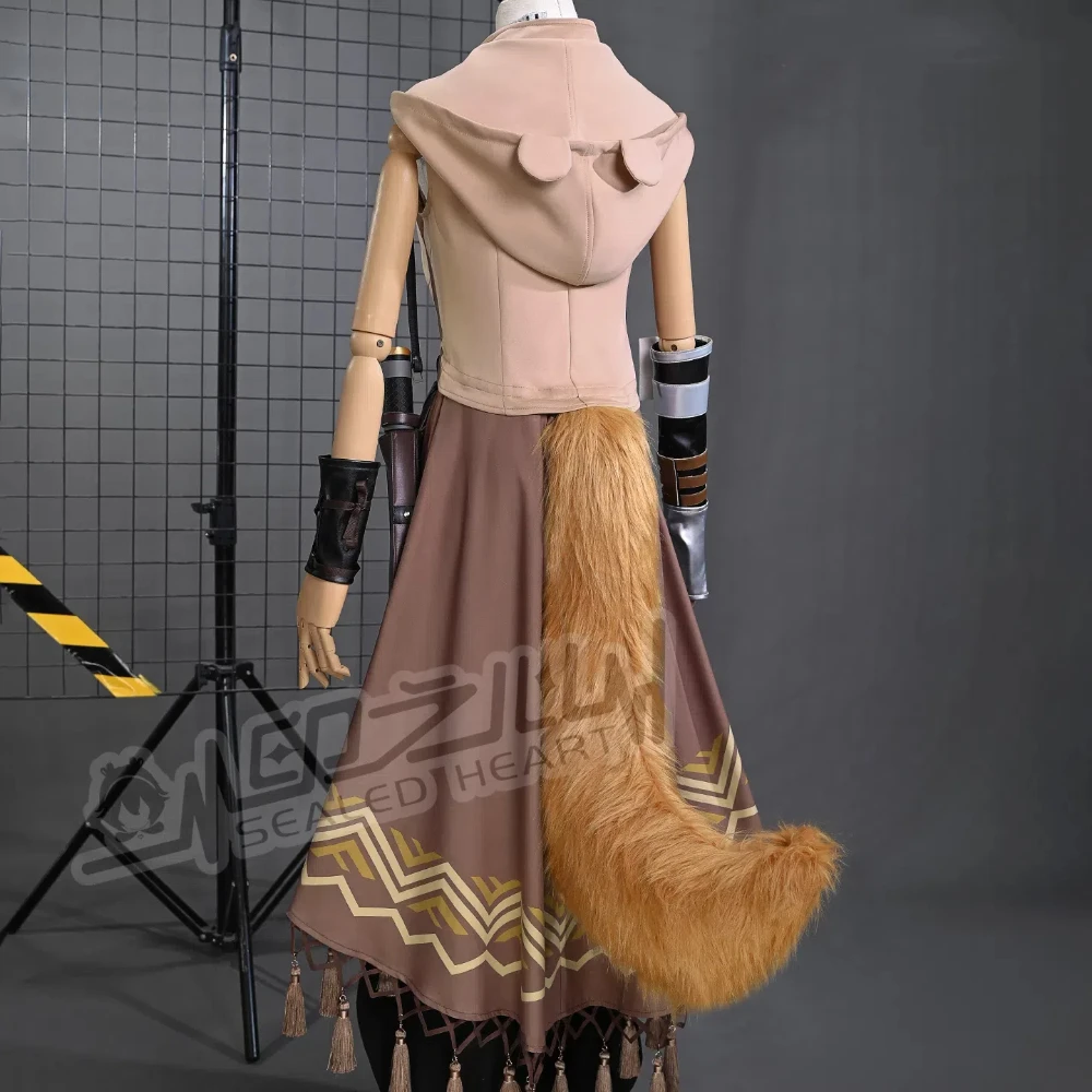 COWOWO Arknights Brigid Women Cosplay Costume Cos Game Anime Party Uniform Hallowen Play Role Clothes Clothing - view 2
