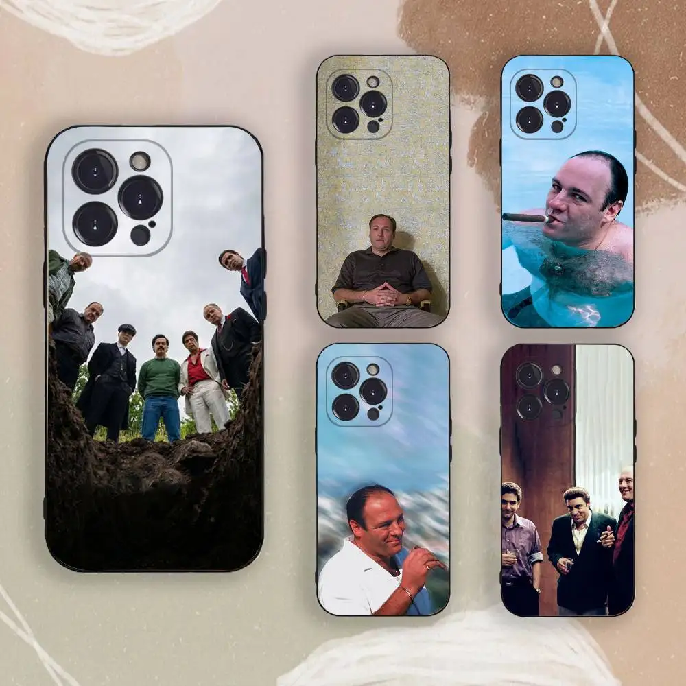 

TV The S-Sopranos Tony Phone Case for iPhone 17,16,15,14,13,12,11,Pro,X,Xs,Max,Plus Shockproof Cover