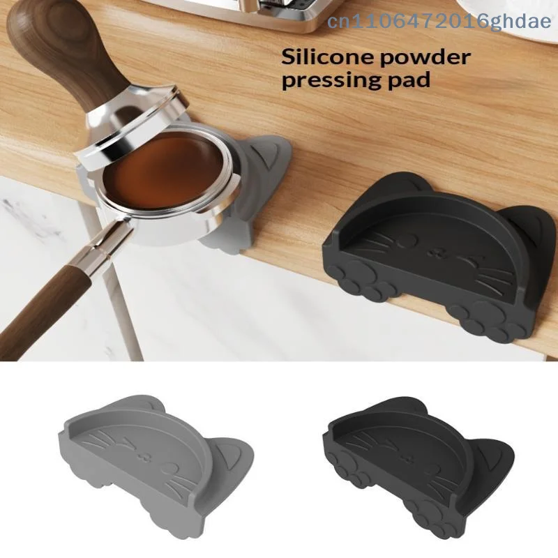 1 Pc Silicone Tamper Station Espresso Tamping Mat Waterproof And Heat Resistant Portafilter Mat Espresso Machine Accessory