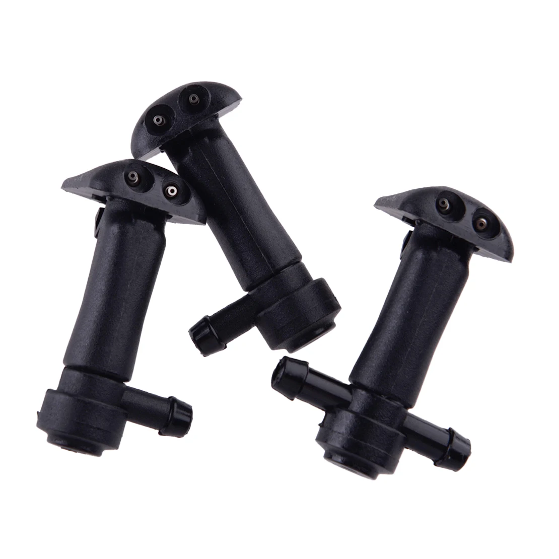 12778849 12778850 12788630 12788631 3Pcs Windshield Washer Nozzle Injector Black Plastic Fit for Saab 9-3 2003 2004 2005-2011