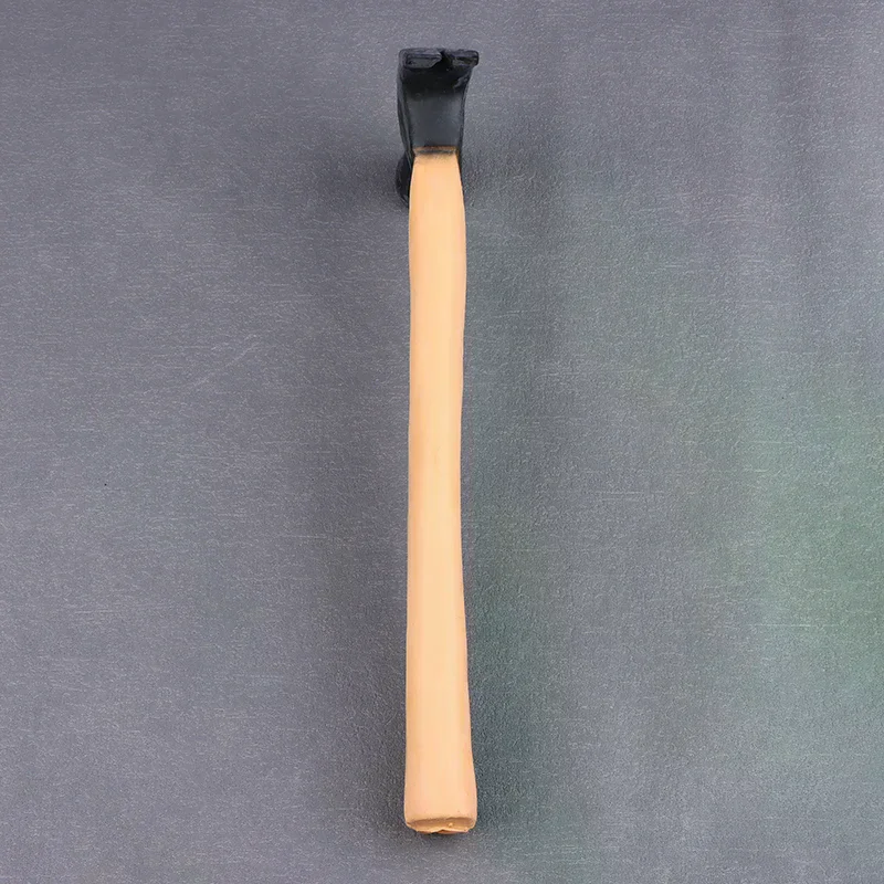 ค้อนยางนุ่มสีน้ำตาลเหมือนจริง ของเล่นตลกสำหรับการแกล้งกันและความบันเทิง ของขวัญแกล้งกันตลกๆ