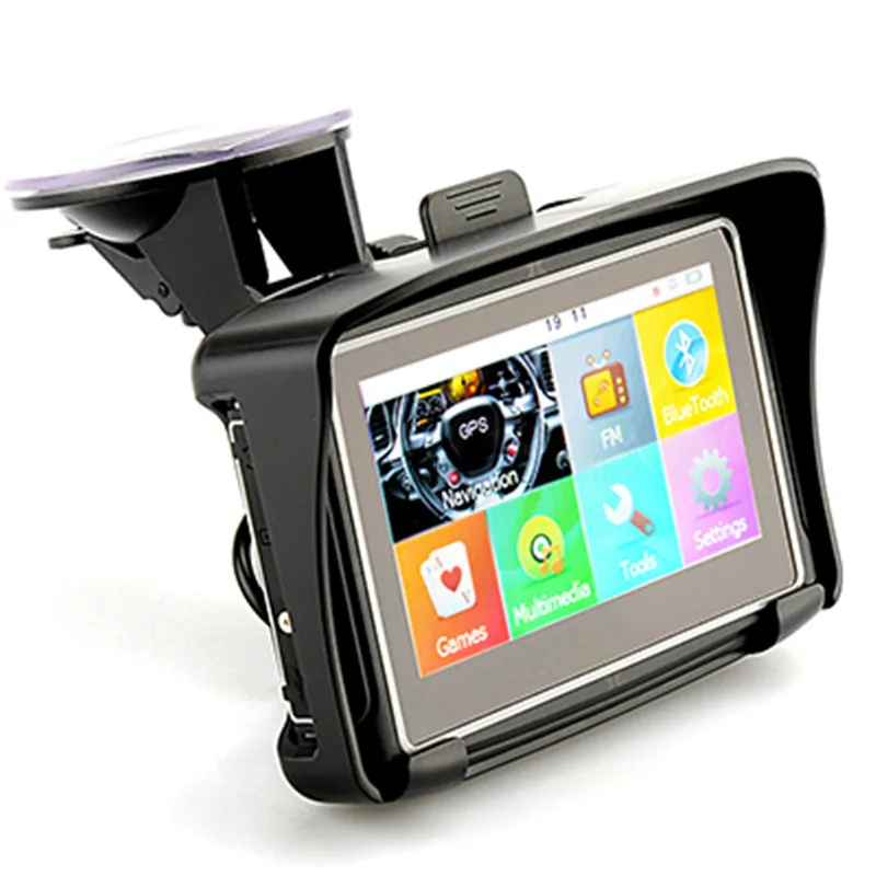 

4.3" Waterproof motorcycle gps for car and motorcycle with BT 8G Free Maps from Prolech factory Car GPS Navigation