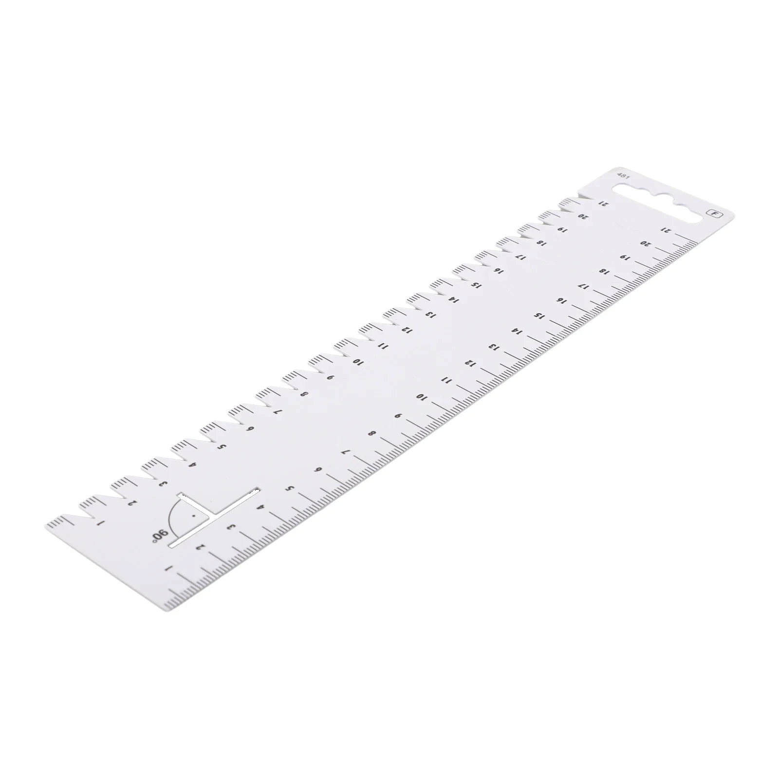 Convenient Length DIY Sewing Patchwork Seam Ruler Sewing Measuring Gauge Exquisite Workmanship Patchwork Seam Ruler