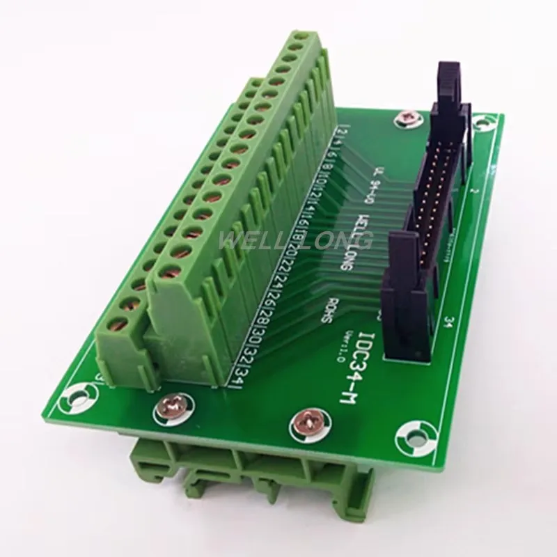 IDC34 2x17 Pins 0.1