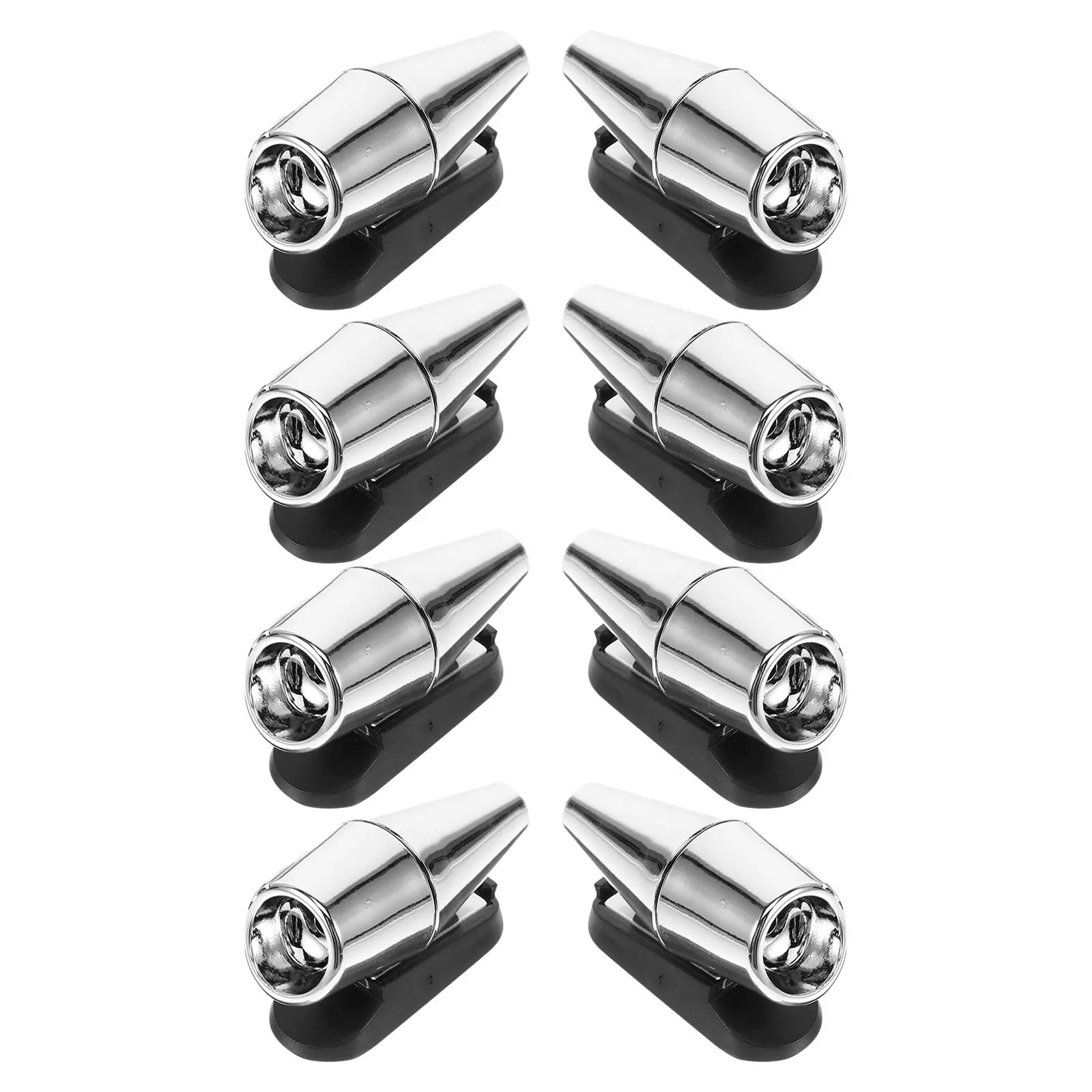 8 PCS Car Deer Whistle Warning Device for The Devices Whistles Wildlife Silver Safety