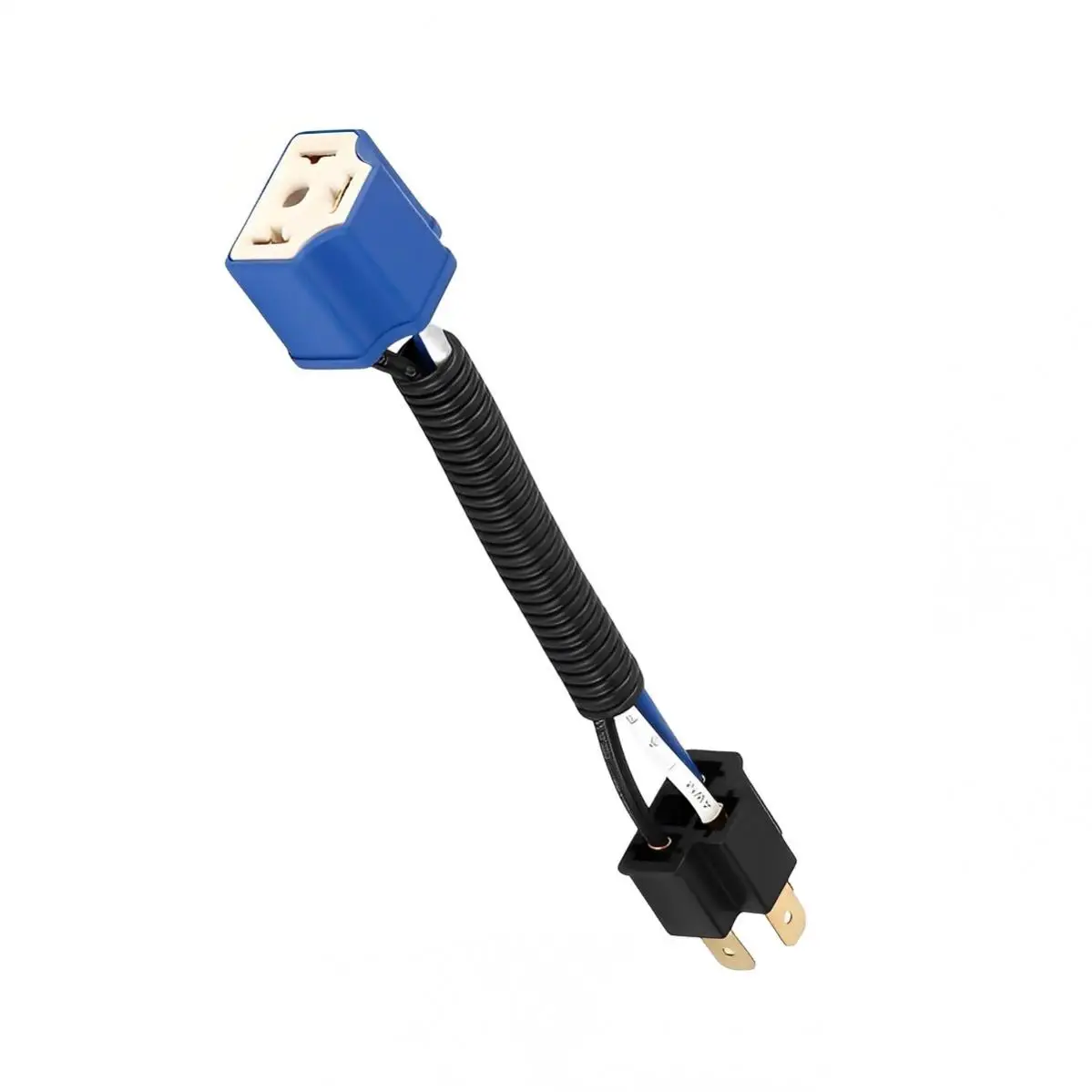 1 قطعة H4 12 فولت الزاوية اليمنى سيارة ضوء لمبة تمديد المقبس حامل محول الأسلاك تسخير موصل ل الضوء الخلفي/العلوي