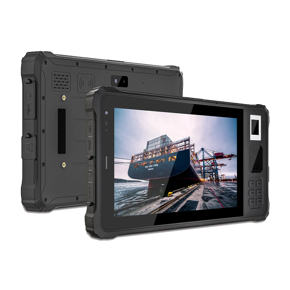 CENAVA A80PT Custom 1000Nits 1920*1200 2D Scanner Id Card Fingerprint Android 11 Industrial Rugged Tablet