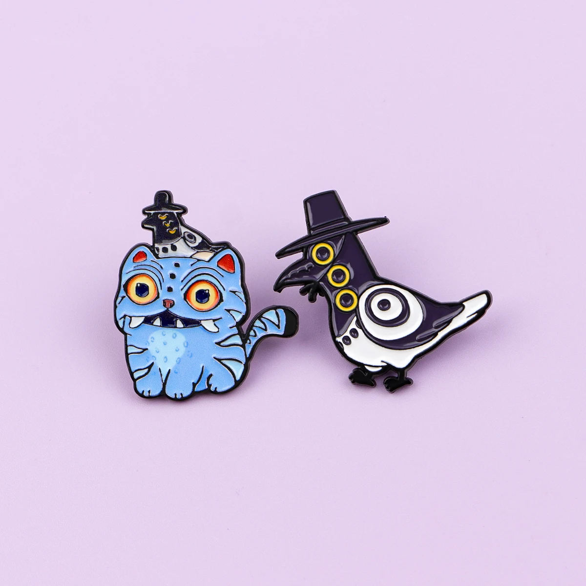 لطيف الفتيات هنتر المينا دبوس الخيال أنيمي دبابيس للنساء التلبيب دبابيس شارات على ظهره الملابس والاكسسوارات مجوهرات هدايا #4