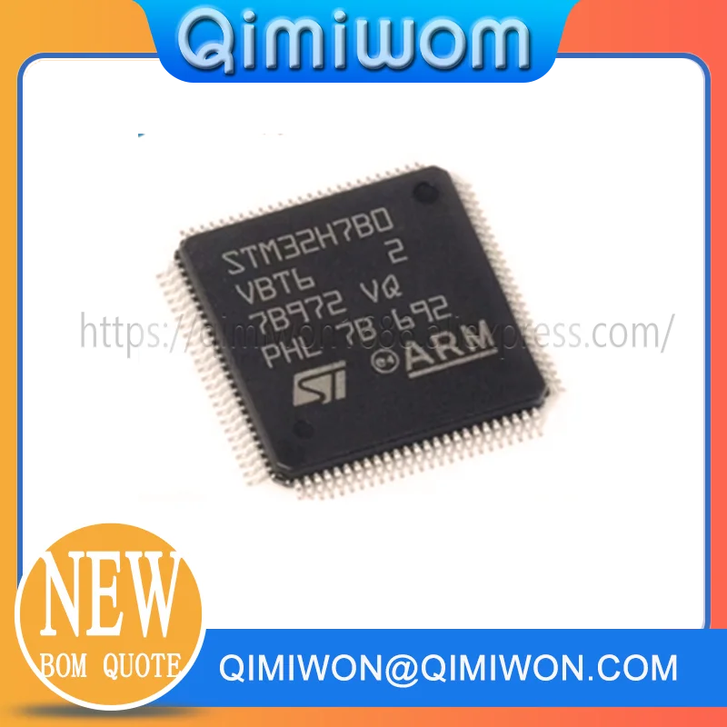 

10PCS/LOT STM32H7B0VBT6 STM32H7B0 STM32H7BO LQFP-100 New Original