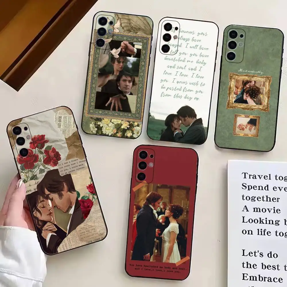 Classic P-Pride and P-Prejudice Phone Case For Samsung S25,S24,S21,S22,S23,S30,Ultra,S20,Plus,Fe,Soft Silicone Black Cover