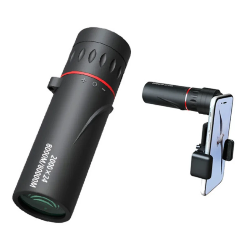 

2000×24HD Monoculars Portable Scope For Outdoor Travel Mountain Climbing Camping Fishing Concert Telescope