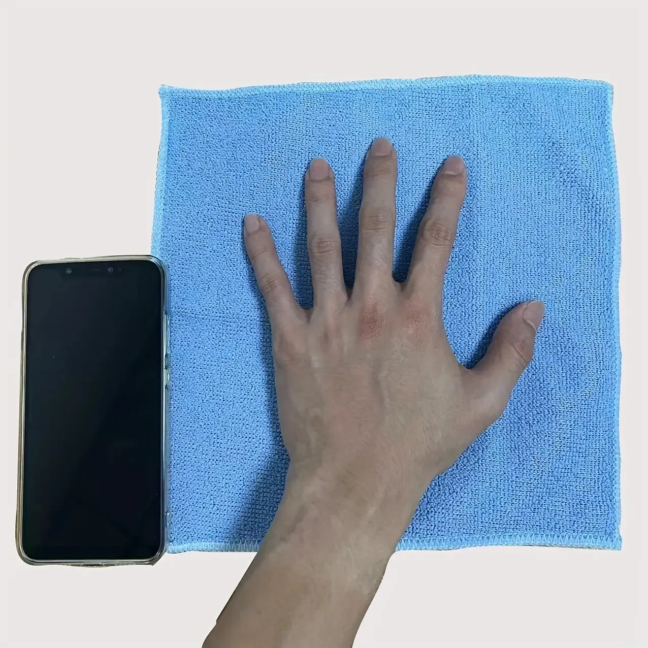 Microfiber Cleaning Cloths, 10pcs Random Color,Super Absorbent, Durable and Easy to Clean, Ideal for Car Washing