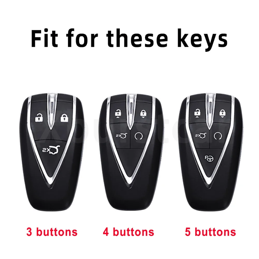 3 4 5 Buttons TPU Car Remote Key Case Cover For Changan Cs35 CS55 PLUS Cs75plus Univ Unit X5 X7 Unik 2021 Shell Protector Fob