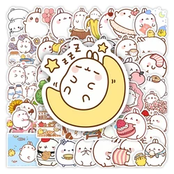 Cute Bunny Rabbit Stickers Animal DIY Kids Toy Gift Decorative Decal for Scrapbook Diary Laptop Phone Luggage Waterproof