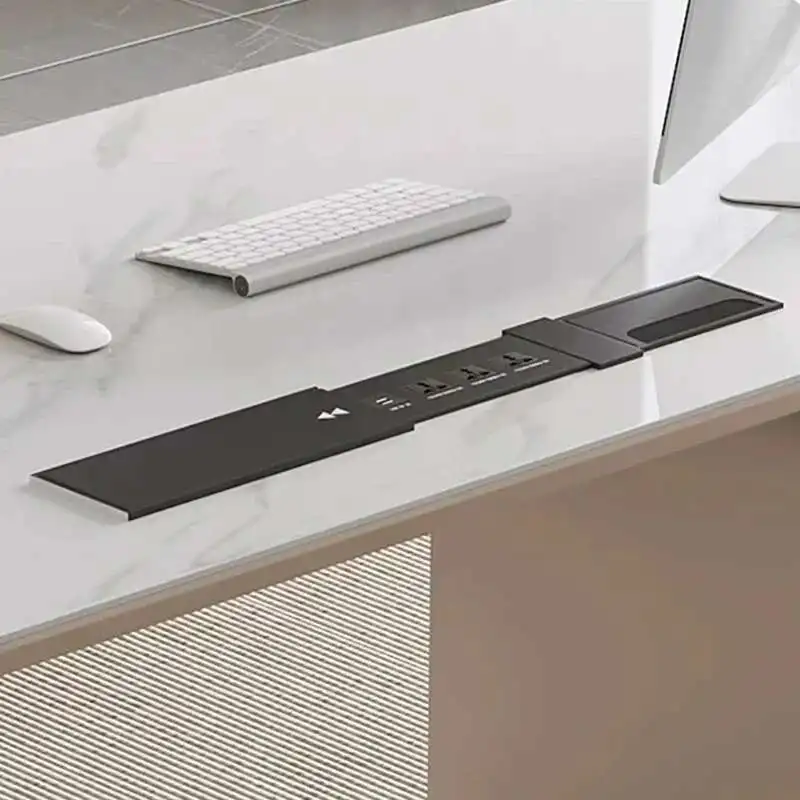 Bureau de mouvement Premium pour exécutifs, organiseur de chargeurs USB doubles, accessoires de bureau modernes, meubles Ready Scrivania Direzionale