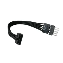 ITX-Mini carte mère USB, petit type, 9 broches, 2.0mm femelle vers ATX, carte mère standard, 2.54mm mâle, câble convertisseur PC, bricolage